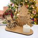 thumbnail image 2 of De Madera De Navidad, Árbol De Navidad, Silla De Ángel, Recuerdo, Vela Alimentada Por Batería, Decoración De Navidad Conmemorativa Speravity HA040155-01, 2 of 6