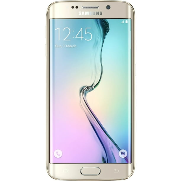 enseñar Cualquier gancho Samsung Galaxy S6 Edge G925F 32GB Unlocked GSM 4G LTE Octa-Core Smartphone  - Gold Platinum - Walmart.com