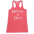 thumbnail image 1 of P&B Mother of Dogs Funny Women's Tank Top, Heather Red, XL, 1 of 2
