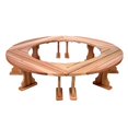 thumbnail image 3 of All Things Cedar, Fireside Bench Set, 3 of 3