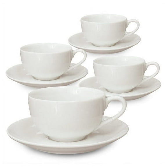 Single Porcelain Cup and Saucer - Raffles