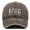 Coffee, variant on Father's Day Gift Washed Pigment Dyed Baseball Cap Soft Cotton Low Profile Distressed Hat with Embroidery for Adult Men
