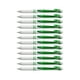 thumbnail image 1 of Bolígrafo Pentel EnerGel Pearl retráctil de 0,7 mm, color verde lima, 12 unidades, 1 of 7