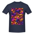 thumbnail image 4 of Bingfone Skull Men'S Loose Fit Short-Sleeve Pocket T-Shirt, 4 of 7