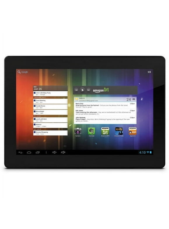Ematic Cinema Tab ETH103PR 13.3" WXGA Touchscreen Dual-Core Processor 1GB RAM 8GB Flash Memory Storage Android 4.1 Jelly Bean Tablet - Purple