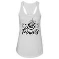 thumbnail image 1 of Little Princess Calligraphy Tank Women -Image by Shutterstock, Female x-Large, 1 of 4
