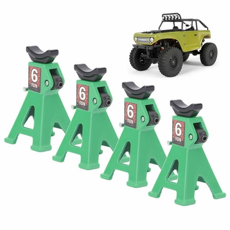Durable Aluminum Alloy Jack Stands Adjustable Height For RC Car Maintenance