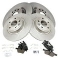 thumbnail image 2 of TRQ Front & Rear Brake Pad & Rotor Kit Ceramic Fits 2018-2019 Jaguar E-Pace 2015-2019 Land Rover Discovery Sport, 2 of 5