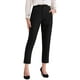 thumbnail image 1 of INSPIRE CHIC Pantalones largos de negocios de cintura alta para mujer con bolsillos, casuales para oficina, talla XL, color negro, 1 of 6