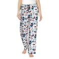 thumbnail image 2 of Lsque Fourth Of July Party Print Women's Pajama Pants, Lounge Pant - Comfortable Home Wear,Elastic Waistband, Stylish Design-Small, 2 of 9