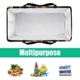 thumbnail image 5 of Deer Large Capacity Reusable Foldable Beach Bag | Oxford Cloth Beach Bag, Laundry Organizer, and Decorative Box, 5 of 7