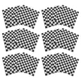 thumbnail image 5 of 100 PCS Fruit Decoration Black and White Checkered Napkin Baby, 5 of 8