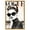 Gold Frame, variant on Classic Icon Cover Tan Canvas Print Fashion Art by Art Remedy, Black Frame, 36 x 54