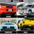 thumbnail image 7 of rock parts 2 Pack Matte Black License Plate Frames with 2 Holes, Thick-Coated Rust-Proof Aluminum Metal License Plate Holder, Includes Screw Accessories, Universal Car License Plate Cover for Man, 7 of 7