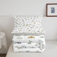 thumbnail image 5 of Catabedysis Simple Camping Full Size Comforter Sets,Bear Tent Pattern Bedding Comforter Set For Boys,Multicolor,Light Gray Reversible,3pcs,1 Comforter and 2 Pillowcases, 5 of 7
