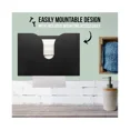 thumbnail image 4 of Dispensador de toallas de papel de bambú, soporte para toallas de papel para montaje en pared y encimera para decoración de cocina y baño; admite toallas de papel de varios pliegues, 4 of 5