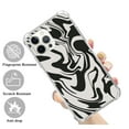 thumbnail image 2 of Black Aesthetic Case for iPhone 14 Pro Max,Aesthetic Art Design TPU Bumper Cover Case, 2 of 5