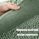 thumbnail image 5 of Alfombras de baño antideslizantes, gruesas y suaves, con diseño envolvente para evitar rozaduras en la parte trasera de los pies, absorbentes y lavables a máquina, para baño y ducha (1, 5 of 8