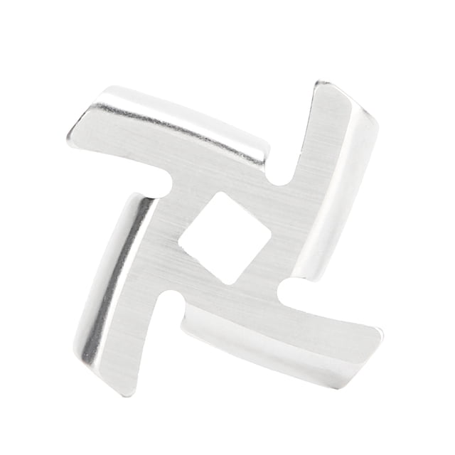 2Pcs Meat Grinder Blade 304 Stainless Steel Grinding Plate Disc Accessory For 5#/B Type Grinder Garlic Ginger Pepper Vegetables