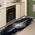 thumbnail image 3 of 2x6 FT Kitchen Runner Rugs Non Skid Washable, Faux Wool Rug Runners for Hallways Bathroom Carpet Runner, Soft Indoor Modern Floor Rug for Entryway Laundry Room, 3 of 11