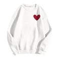 thumbnail image 4 of Lovers Heart Printed Hoodless Sweater, 4 of 4