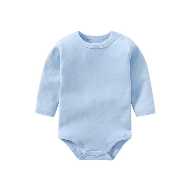 Ropa interior para bebés, pijamas, sombreros triangulares con hebilla en el hombro, ropa interior de manga larga, ropa de una pieza, primavera y otoño