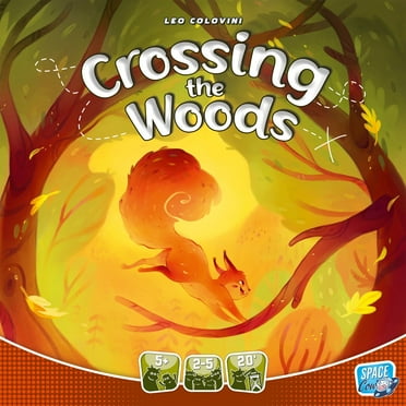 Crossing the Woods Cooperative Family Board Game for Ages 5 and up, from Asmodee