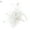 White, variant on Jiaroswwei Cocktail Tea Party Women Headwear Fascinators Hat Feather Floral Mesh Hair Clip