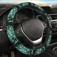 thumbnail image 6 of Bingfone Teal Cactus Steering Wheel Cover - Universal 15 Inches Car Steering Wheel Covers Grip Auto Internal Accessories, 6 of 6