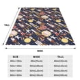 thumbnail image 3 of Sikiie Cartoon Space 1 Ultra-Soft Micro flannel Blanket Luxury All Seasons Warm Blanket for Bedding Sofa and Travel (4 sizes)-60"x50", 3 of 7