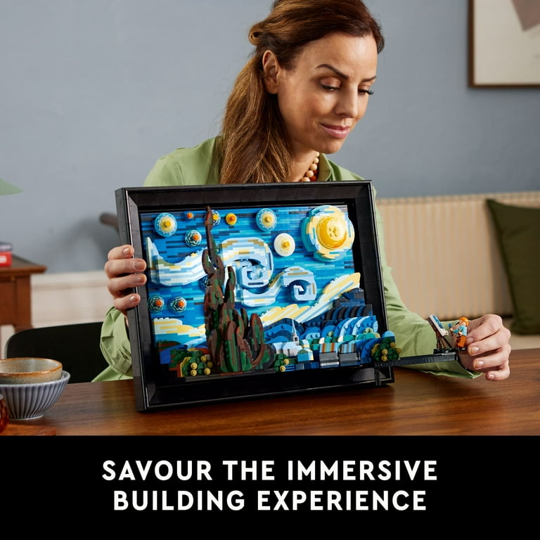 LEGO, Vincent Van Gogh The Starry Night 3D Puzzle Building Set