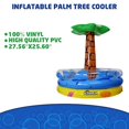 thumbnail image 3 of KINREX Inflatable Palm Tree Cooler, Hawaiian & Luau Theme Party Decor, Perfect for Pool Party & Summer BBQ Party, Inflatable Bar Cooler ,Swimming Party Decoration Inflatable Chiller, Measures 25?? Tal, 3 of 3