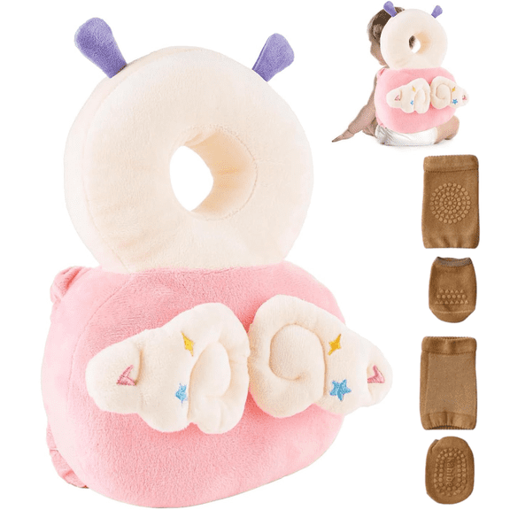 Head protector for Toddlers 1-3 - with Socks and knee pads set