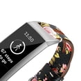 thumbnail image 4 of Reemplazo para Fitbit Charge 3 Pulsera de cuero Estilo hueco Muñequera ajustable Reemplazo de correa Inevent PJ7400-15, 4 of 5