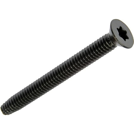 

100 Qty 1/4-20 x 2-1/2 Flat Head Thread Cutting Floor Board Trailer Deck Screws | Black Phosphate | T30 Star Drive | Type F (BCP1221)