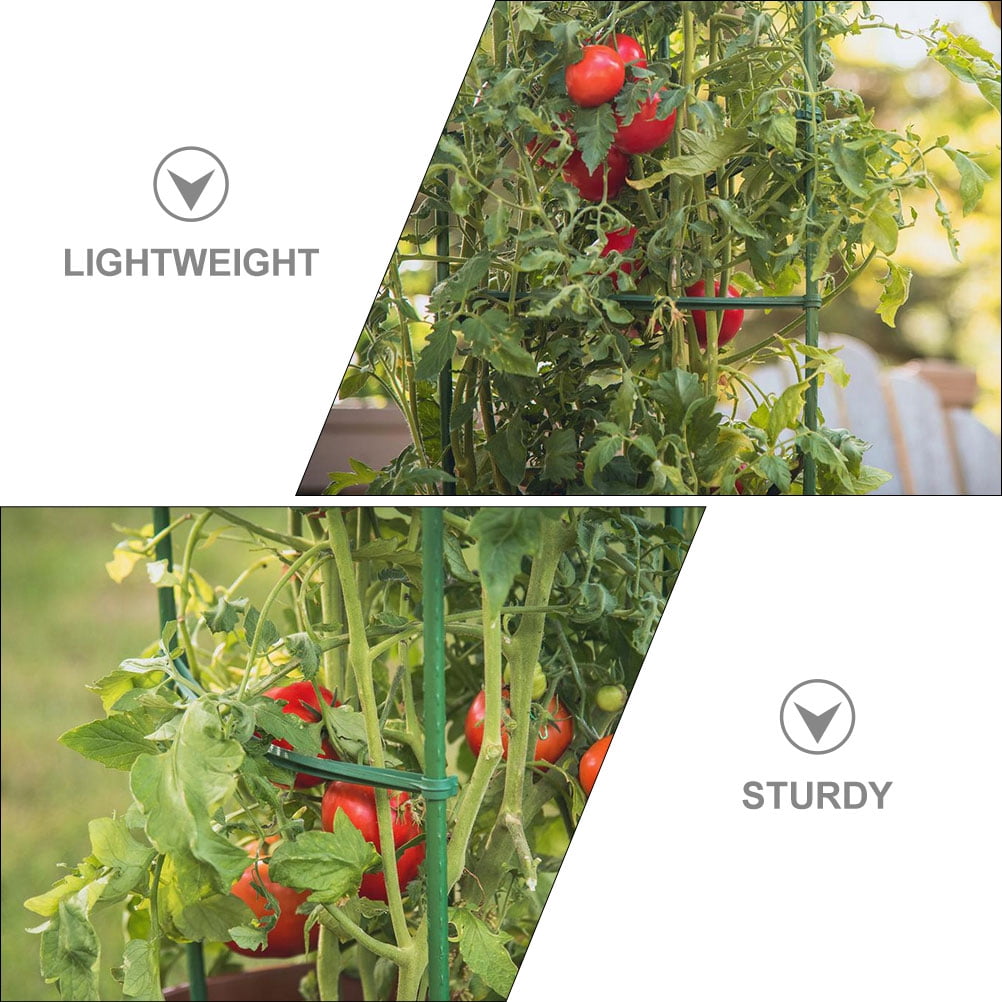 6 Count Trellis Net Pile Arm Tomato Cage Adjustable Tomato Cage 30x2cm