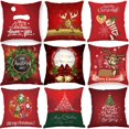 thumbnail image 2 of Fundas de almohada navideñas 40*40 45*45 Decoraciones de almohadas navideñas Fundas de almohadas, 2 of 4