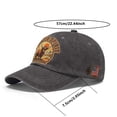 thumbnail image 3 of Gorra de béisbol vintage de vaca Gorra de béisbol, 3 of 6