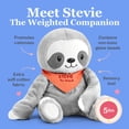 thumbnail image 2 of Peluche pesado Lilly's Love Stevie The Sloth, 2,27 kg, 2 of 6