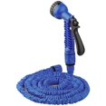 thumbnail image 1 of JHIJHOO Heavy Duty 75FT Expandable Water Hose with 9 Function Metal Spray Nozzle, 1 of 8