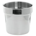 thumbnail image 2 of HUBERT Bain Marie Inset Pan 7 Quart Stainless Steel - 8 7/8 Dia x 8 1/4 H, 2 of 3