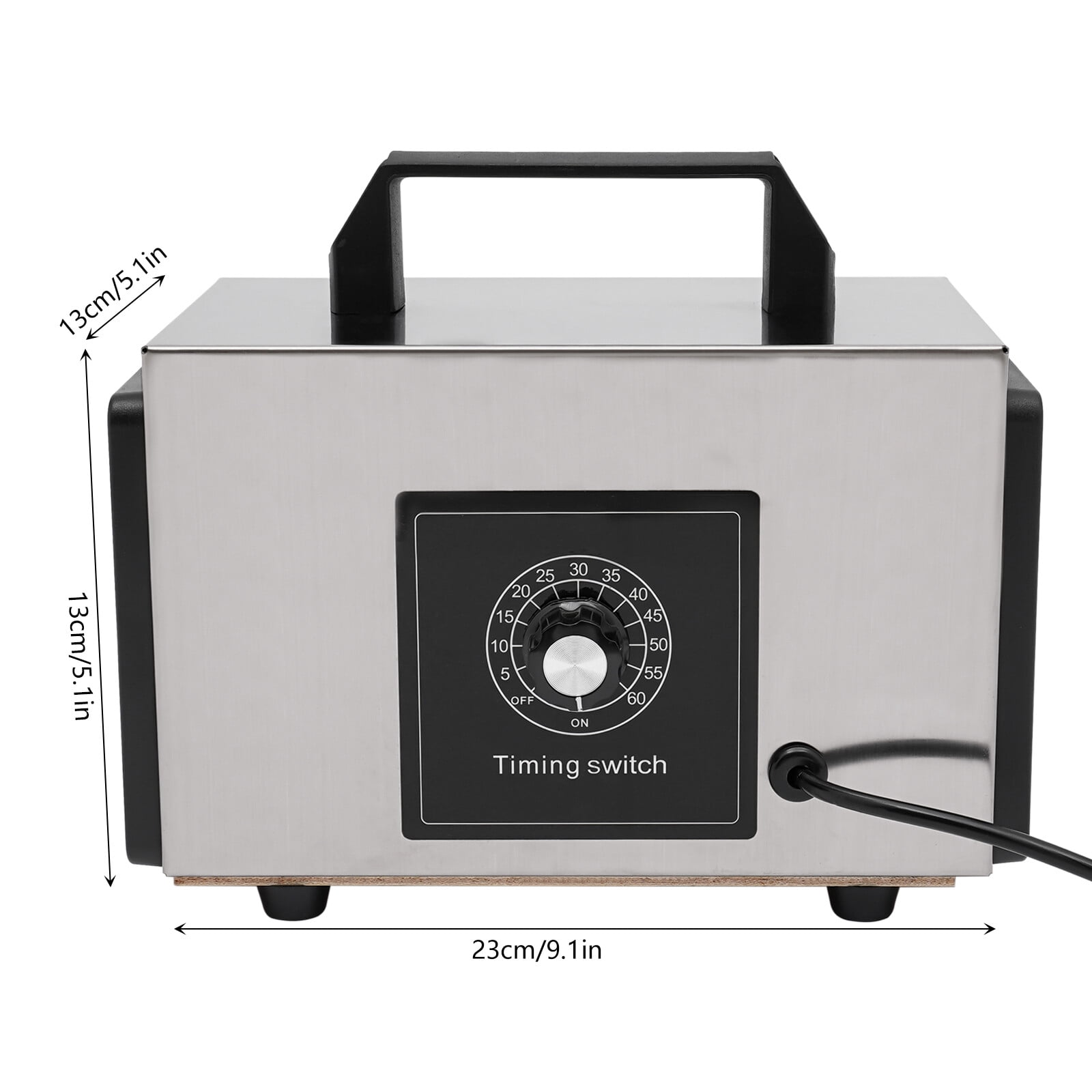 120W 110V Commercial Ozonator Odor Removal Machine,O3 Ionizer Air Purifier Deodorizer for Offices, Farms