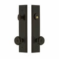 thumbnail image 5 of Grandeur Carr  Tall Plate Single Cylinder One Piece Knobset with Bouton Knob, 5 of 6