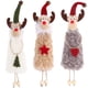 thumbnail image 1 of Colgante de reno de felpa de Navidad para árbol de Navidad, 3 piezas Afortunado Sencillez, 1 of 5