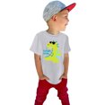 thumbnail image 3 of Dyfzdhu Summer Toddler Boys Girls Short Sleeve Cartoon Letter Prints T-shirt Tops, 3 of 7