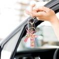 thumbnail image 3 of Birdeem Car Key Chainfashion 26-Letter Key Chain Pendant Butterflys Tassel Key Chain Elegant Fashion Multi-Functional Use, 3 of 9