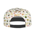 thumbnail image 4 of Balery Baseball Cap Flat Bill Hats for Men Adjustable Size for Running Workouts and Outdoor Activities All Seasons Dad Hat(Sushi and Rolls ), 4 of 9