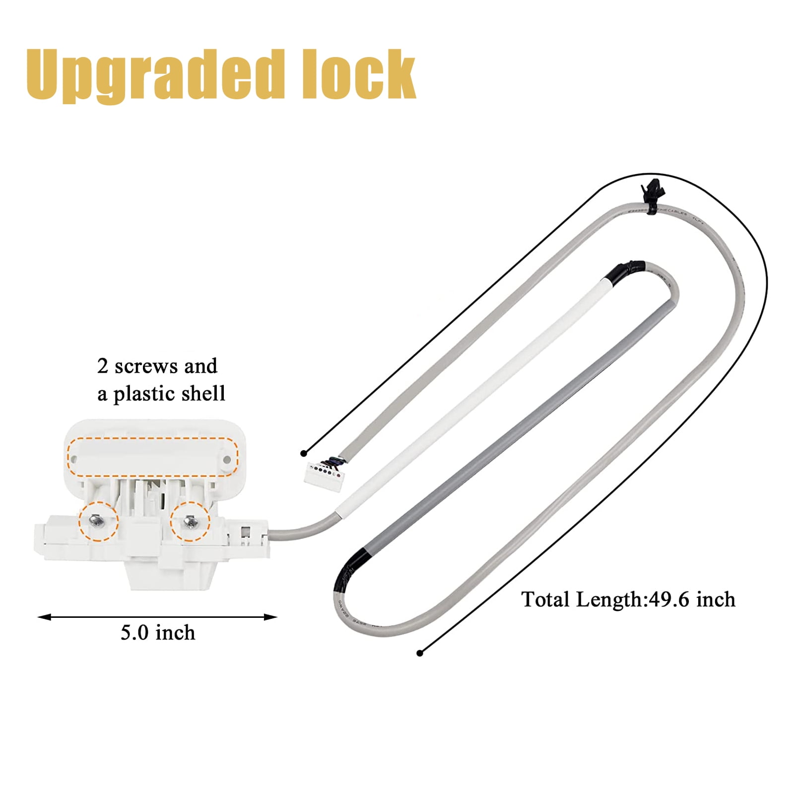 Upgraded W10810403 Washer Lid Lock Assembly Replacement Ap5984435  