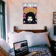 thumbnail image 4 of Jimi Hendrix Laminated Music Poster 24.5 x 36.5 inches, 4 of 4