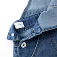 thumbnail image 6 of KIDSCOOL Girls Shorts Jeans Overall Summer Denim Jumpsuit Ripped Shortalls,9-10 Years, 6 of 8